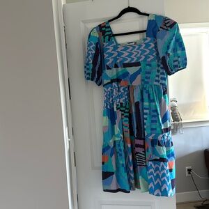 Colorful cotton dress